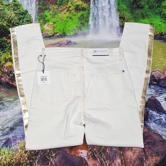 7 For all Mankind High Waist Jeans Size 26 NWT - Picture 6 of 7